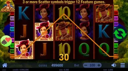 El Andaluz slot screenshot 2