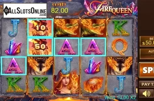 Game workflow 2. Fire Queen (PlayStar) from PlayStar