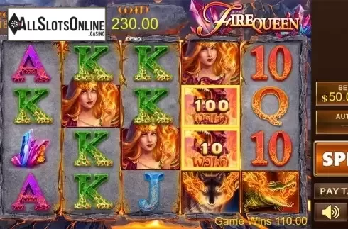 Game workflow 4. Fire Queen (PlayStar) from PlayStar
