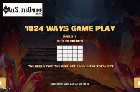 Paytable 3. Fire Queen (PlayStar) from PlayStar