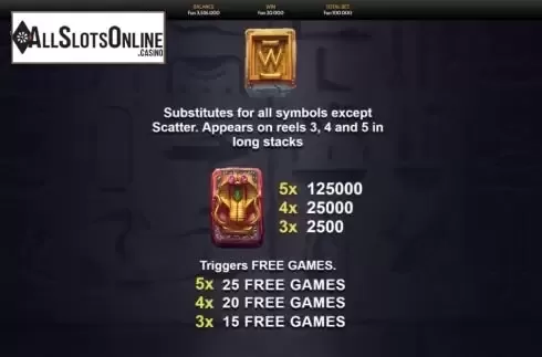 Special Symbols Screen