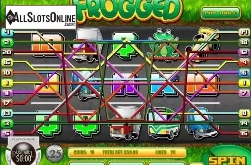 Screen6. Frogged from Rival Gaming