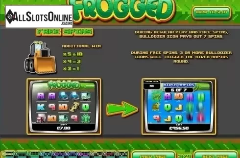 Screen4. Frogged from Rival Gaming