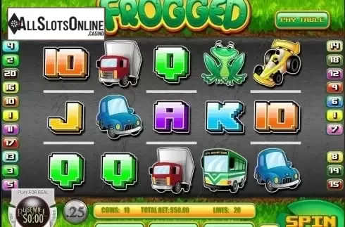 Screen7. Frogged from Rival Gaming