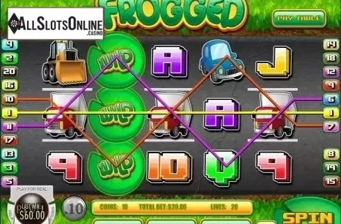 Screen8. Frogged from Rival Gaming