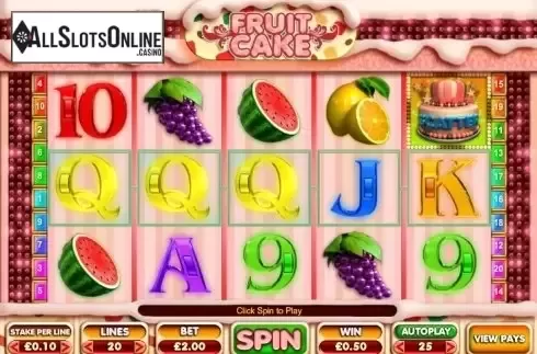 Win. Fruit Cake from Big Time Gaming