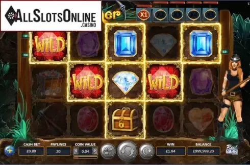 Win Screen 1. Gem Miner from ReelNRG