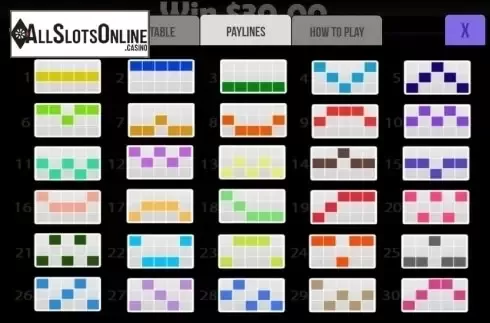 Paylines. Gemmer from Mobilots