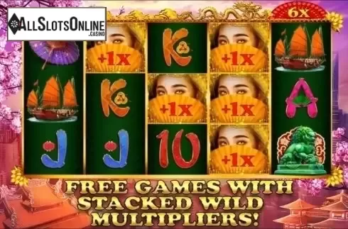 Reel Screen. Girl with the Golden Eyes from Wild Streak Gaming