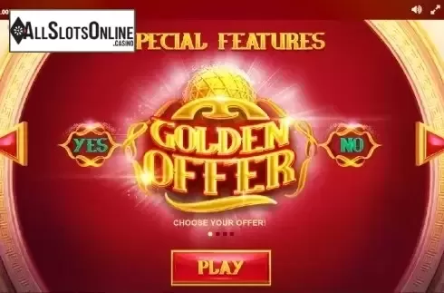 Paytable 1. Golden Offer from Red Tiger