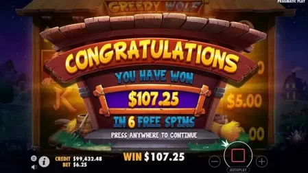 Greedy Wolf slot screenshot 8
