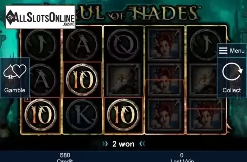 Win. Haul of Hades from Greentube