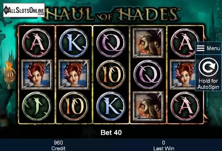Reels. Haul of Hades from Greentube