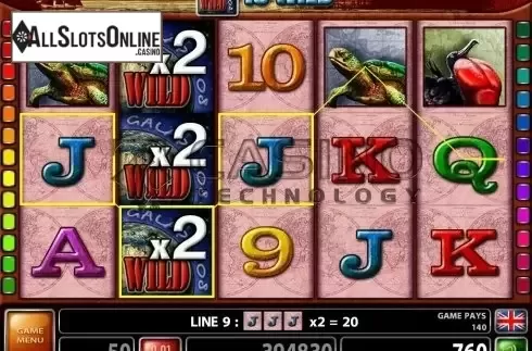 Screen3. Hello, Galapagos from Casino Technology