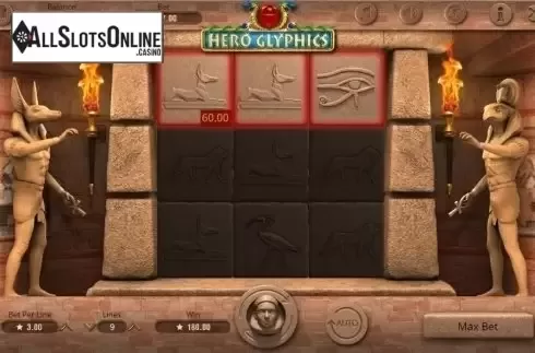 Screen5. Hero Glyphics from Booming Games
