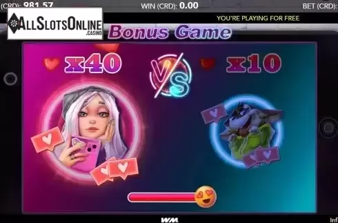 Bonus Game screen 3