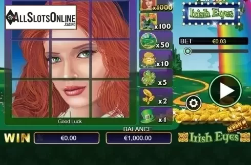 Game Screen 1. Irish Eyes (Scratch) from NextGen