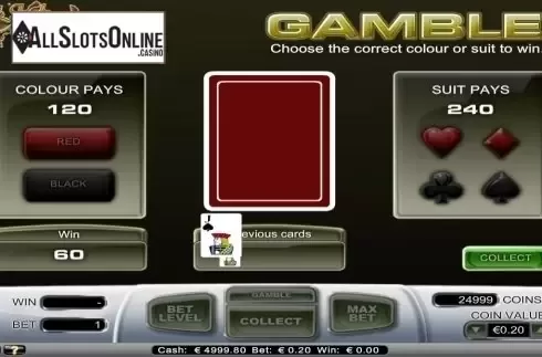 Game Screen. Joker Wild (NetEnt) from NetEnt