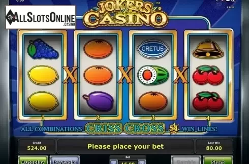 Reels. Jokers Casino from Greentube