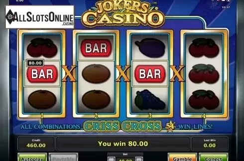 Win. Jokers Casino from Greentube