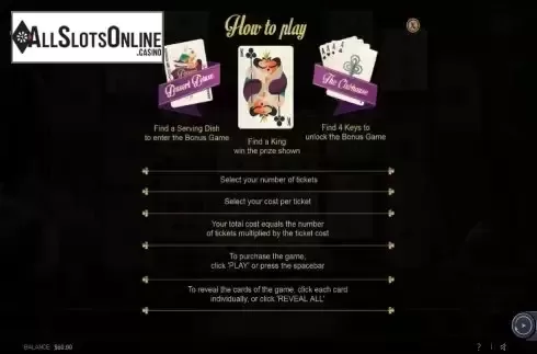 Features screen