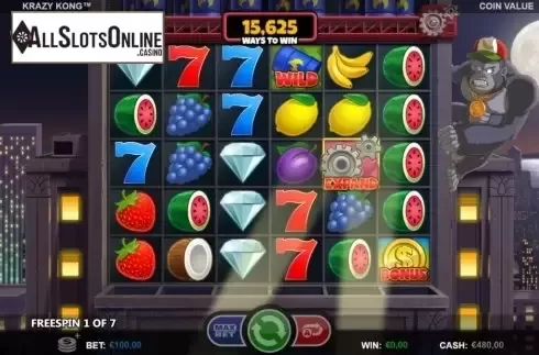 Free Spins 2. Krazy Kong from Betsson Group