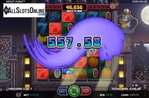 Free Spins 3. Krazy Kong from Betsson Group