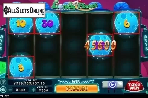 Win Screen. Lonely Planet from CQ9Gaming