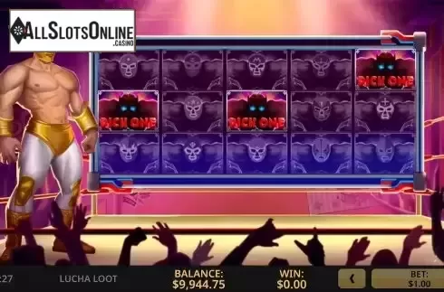 Bonus Game Pick Object Screen