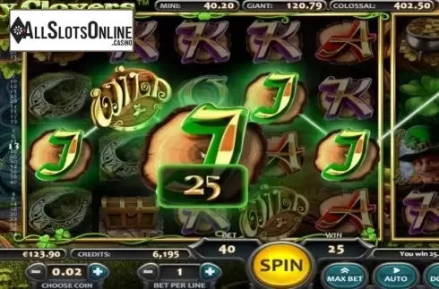 Win Screen 2. Lucky Clovers from Nucleus Gaming