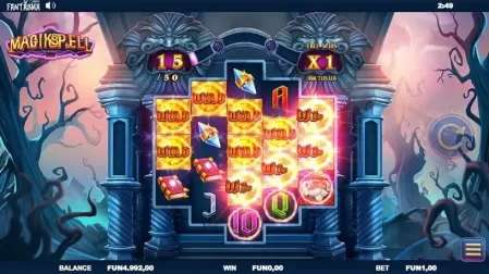 Magikspell slot screenshot 3
