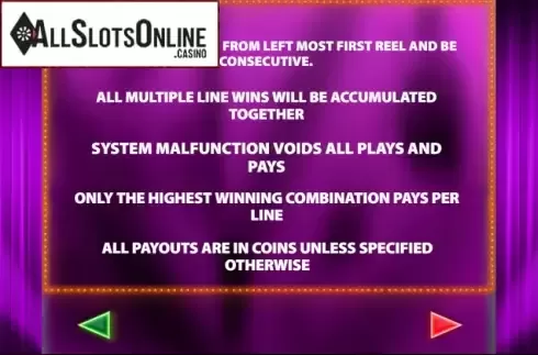 Rules. Mooovies from MultiSlot