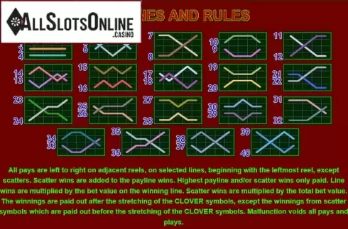 Screen5. More Lucky & Wild from EGT