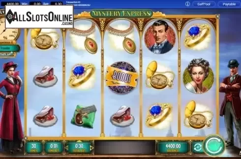 Reel Screen. Mystery Express from IGT