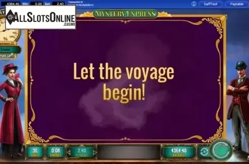Bonus Game 1. Mystery Express from IGT