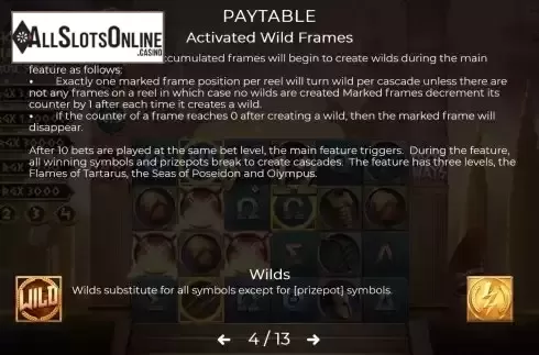 Wild Frames screen