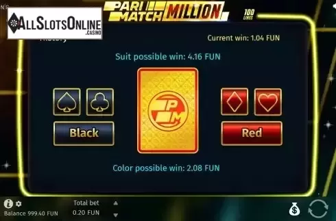 Gamble Risk game screen