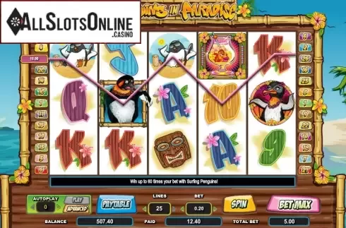 Screen5. Penguins in Paradise from Amaya