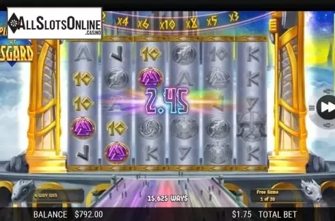 Free Spins 2. Pillars of Asgard from NextGen