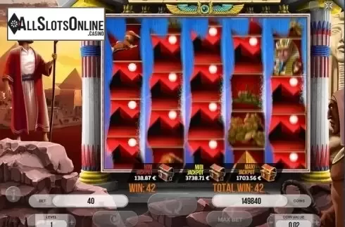 Respin screen. Plagues Of Egypt from Fugaso
