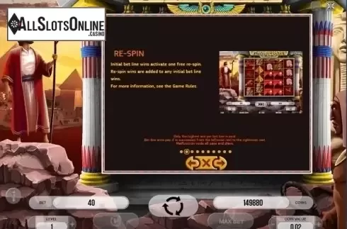 Paytable 2. Plagues Of Egypt from Fugaso