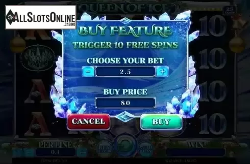 Buy Feature Screen