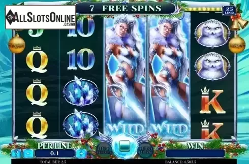 Free Spins Game Screen