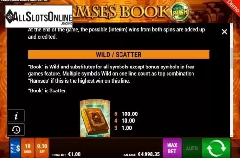 Paytable 2