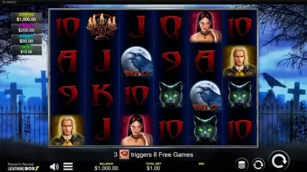 Raven's Reveal slot screenshot 1