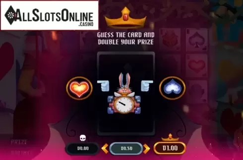 Bonus Game. Red Queen in Wonderland from Triple Cherry