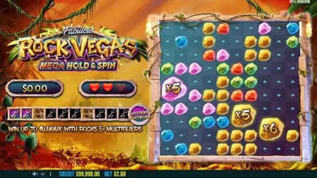 Rock Vegas slot screenshot 4