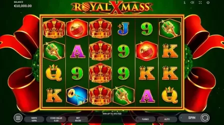 Royal Xmass slot screenshot 1