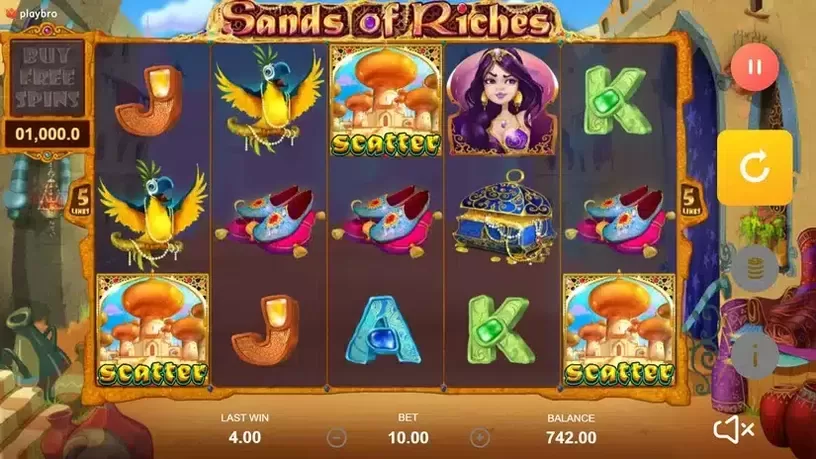 Sands of Riches slot screenshot 4