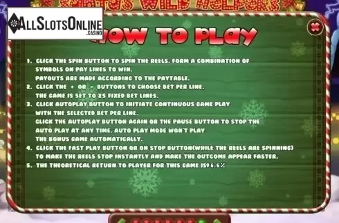 Screen8. Santa's Wild Helpers from Spinomenal
